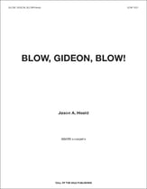 Blow, Gideon, Blow! SATB choral sheet music cover